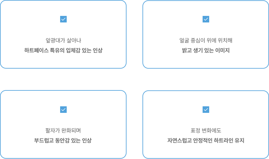 하트페이스 시술 후 기대 효과